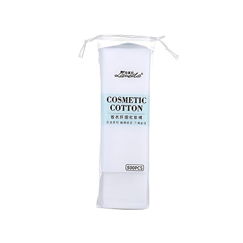 Lameila portable disposable non woven cotton pads deep clean makeup remover pads(500pcs)
