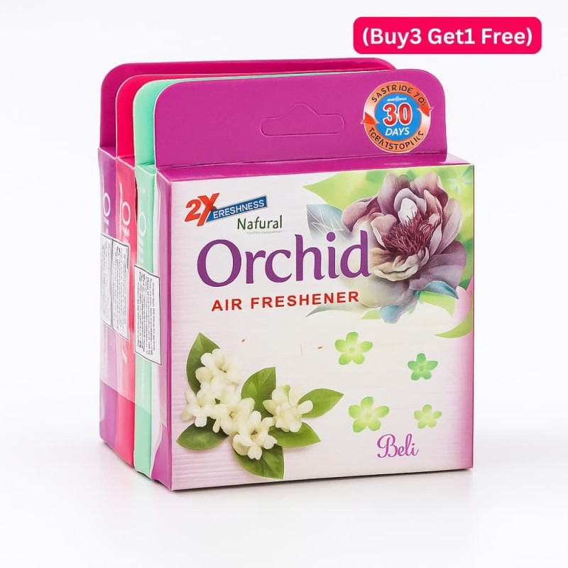 Orchid Air Freshener 50gm (Buy3 Get1 Free)