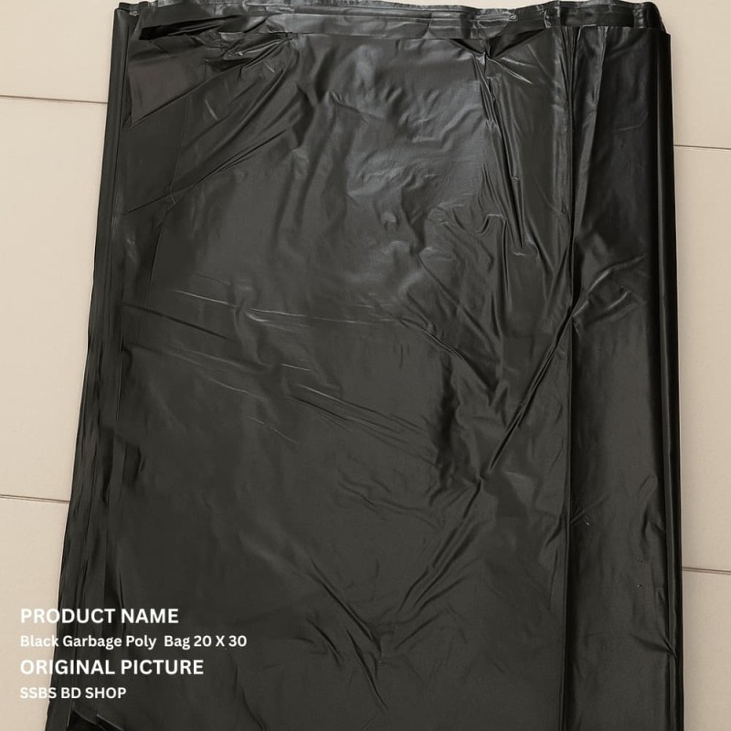 High Quality Garbage Bag Black (18"X24") /Trash Bag/Waste Bag (50pcs)