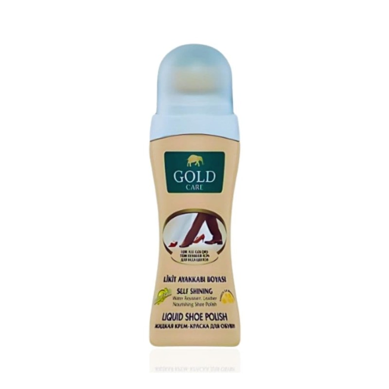 Gold Care New Liquid Shoe Polish 75 ML