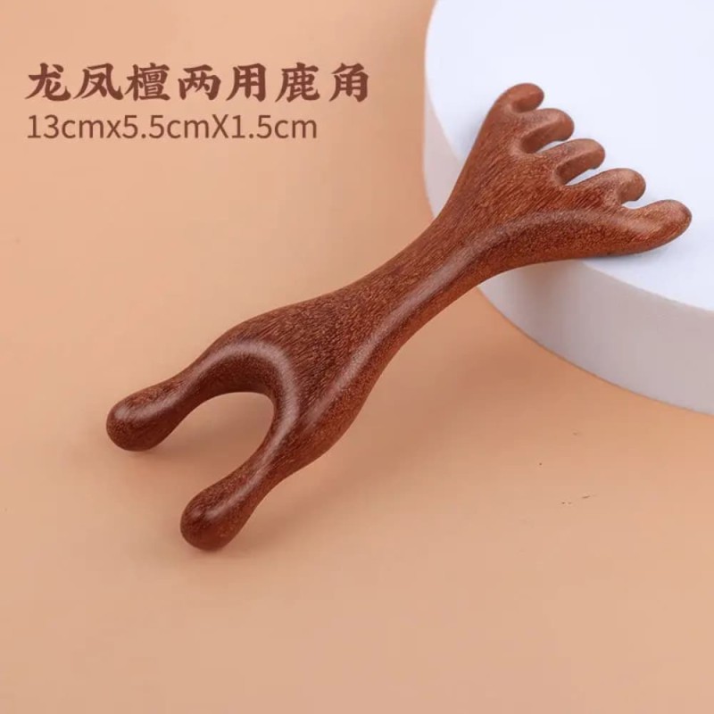 Five-Claw Wooden Scalp & Body Massage Comb