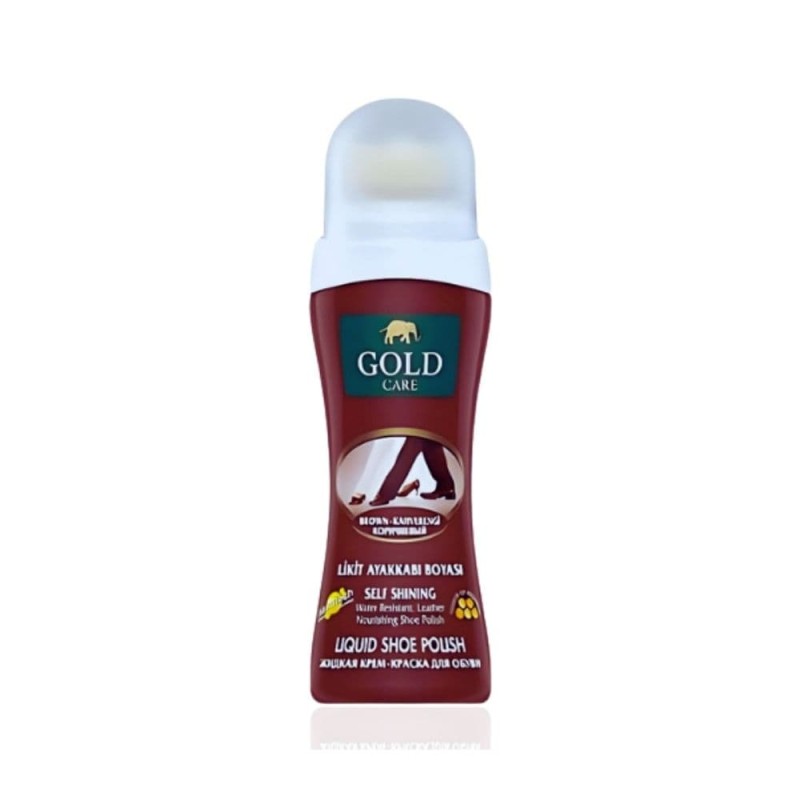 Gold Care New Liquid Shoe Polish 75 ML