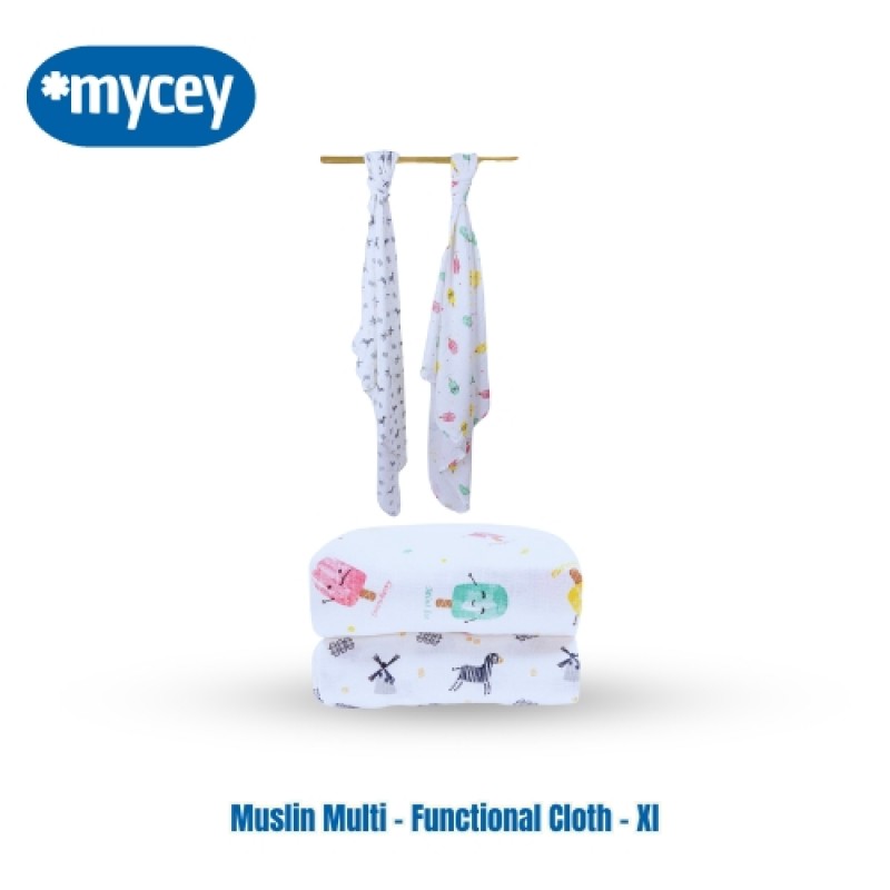 Mycey Muslin Multi - Functional Cloth - Xl