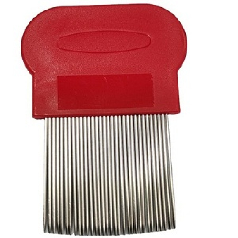 Effective hair lice comb with big steel bristles (1pcs)