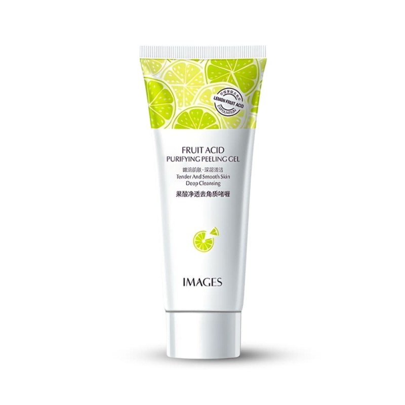 IMAGES FRUIT ACID PURIFYING PEELING GEL TENDER AND SMOOTH SKIN DEEP CLEANSING Face Wash