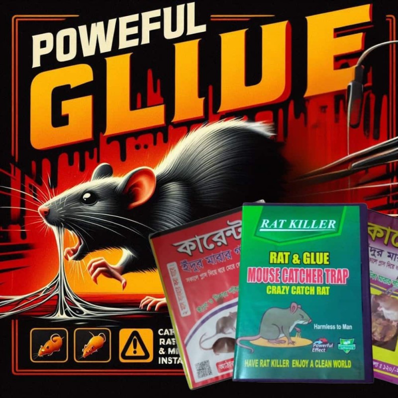 Current Rat Killing Gum, Powerful Glue for Catching Rats and Mice