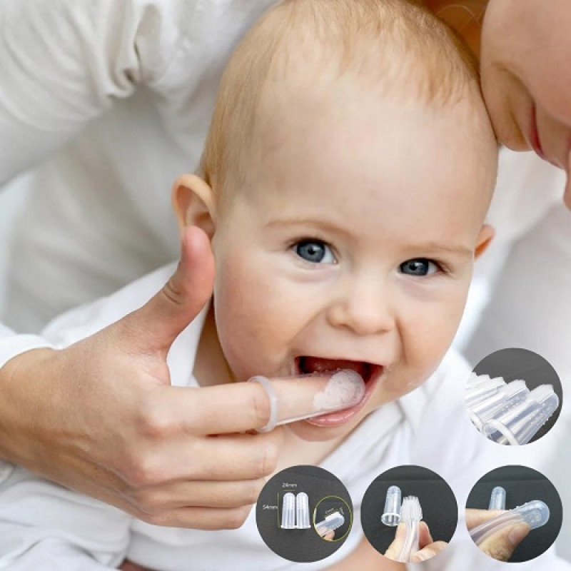 Baby Finger Tooth Brush Silicone (1pcs)
