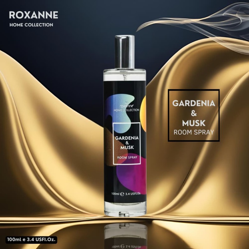 Roxanne Room Spray Gardenia & Musk– 100 ML