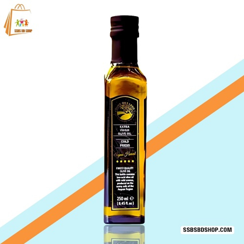 Olive Oils Land Extra Virgin Olive Oil 250 ML (Glass Bottle )