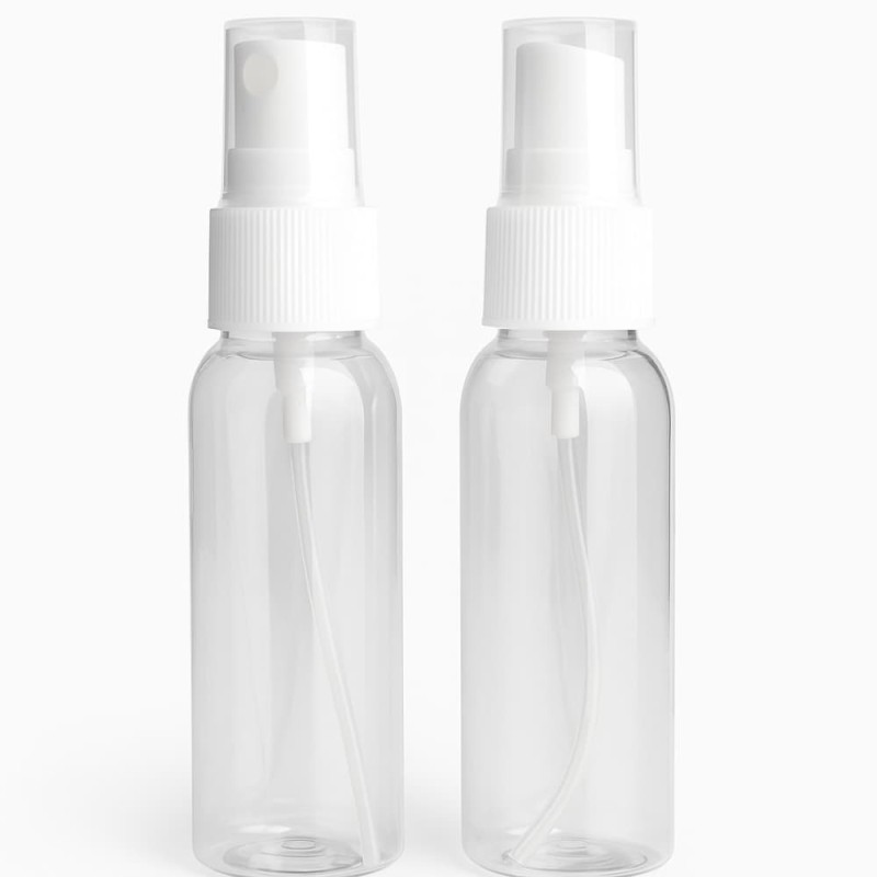 Plastic Transparent Spray Bottle 50ml (1pcs)