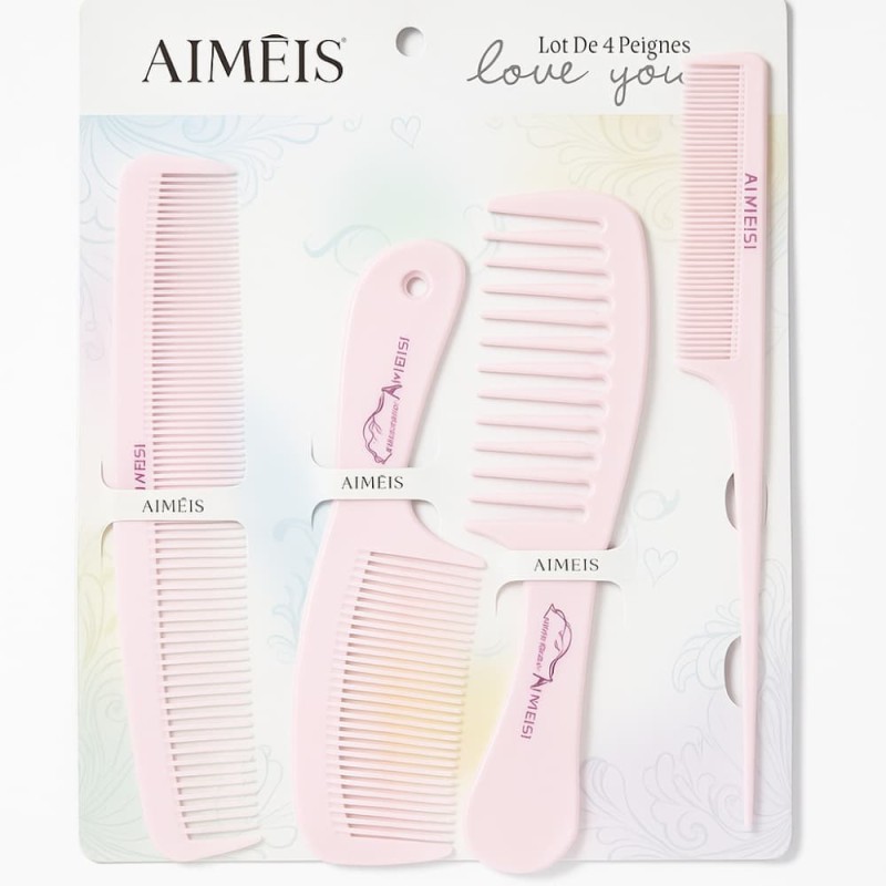 China Hair Comb Set – 4 PCS Stylish Chiruni