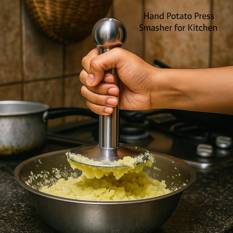 Hand Potato Press Smasher for Kitchen-1 Piece