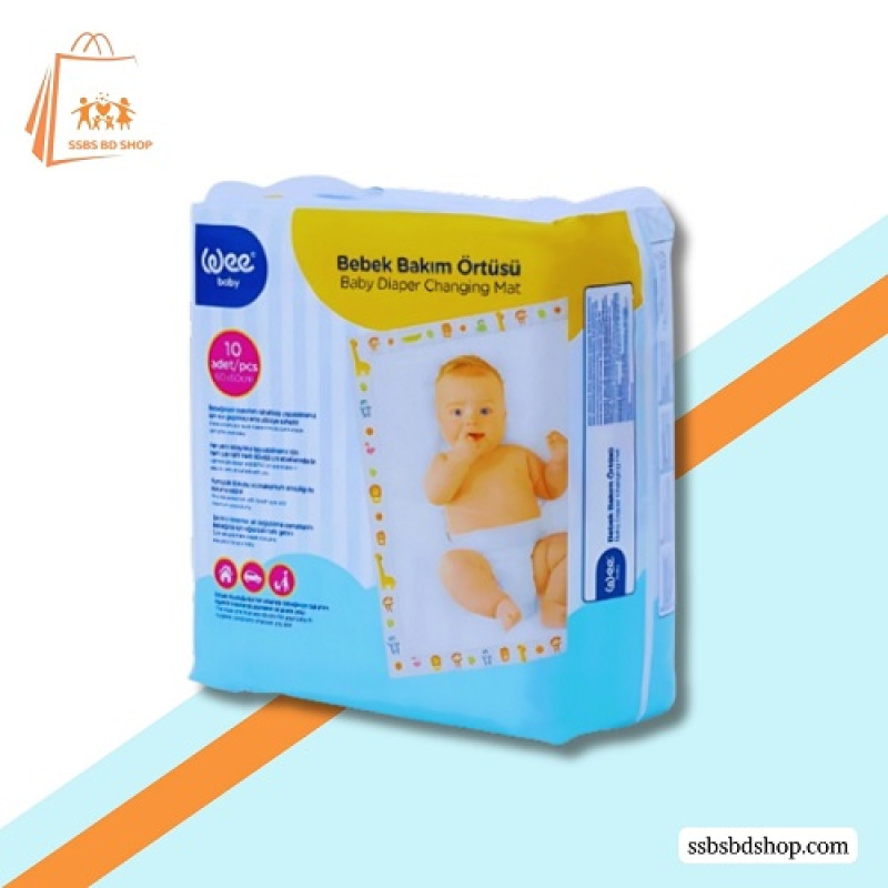Wee Baby Baby Diaper Changing Mat (10PCS)