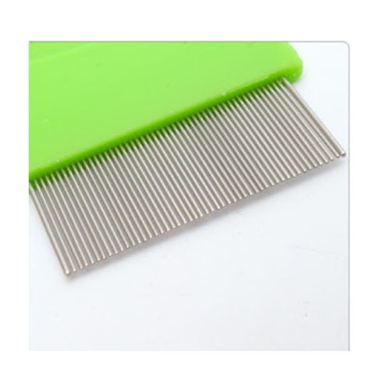 Effective hair lice comb with small steel bristles(3pcs)