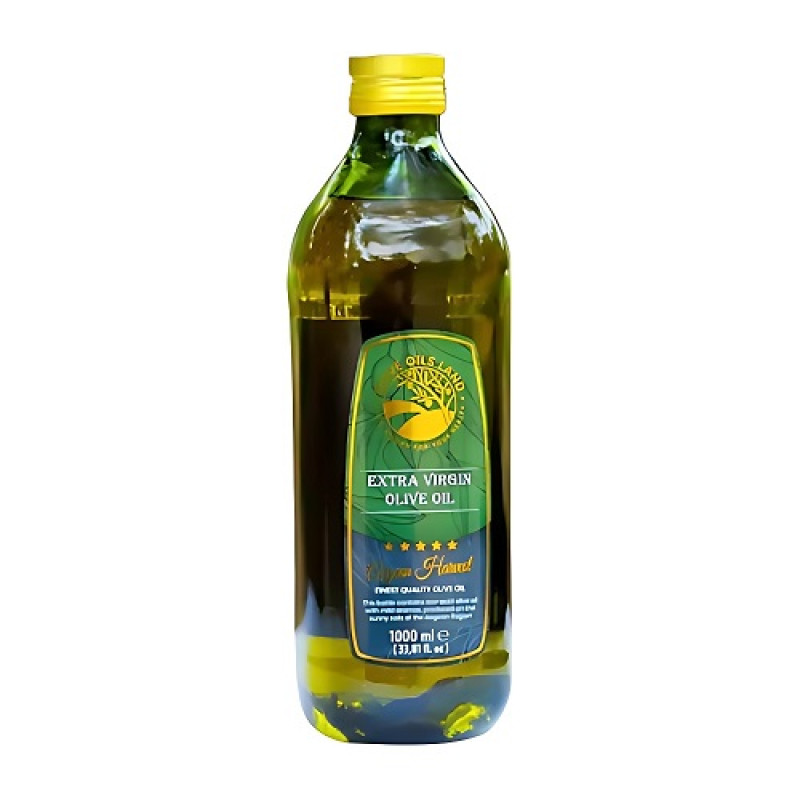 Olive Oils Land Extra Virgin Olive Oil 1000 ML(Acimasiz Glass Bottle)