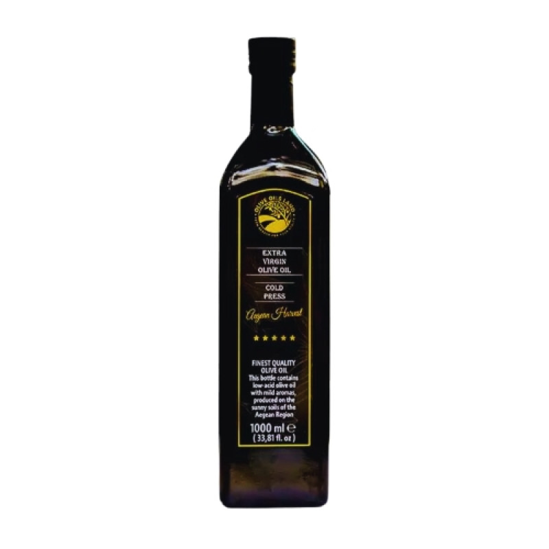Olive Oils Land Extra Virgin Olive Oil 1000 ML (Glass Bottle)