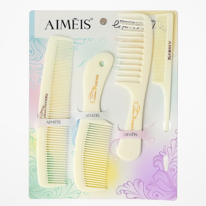 China Hair Comb Set – 4 PCS Stylish Chiruni