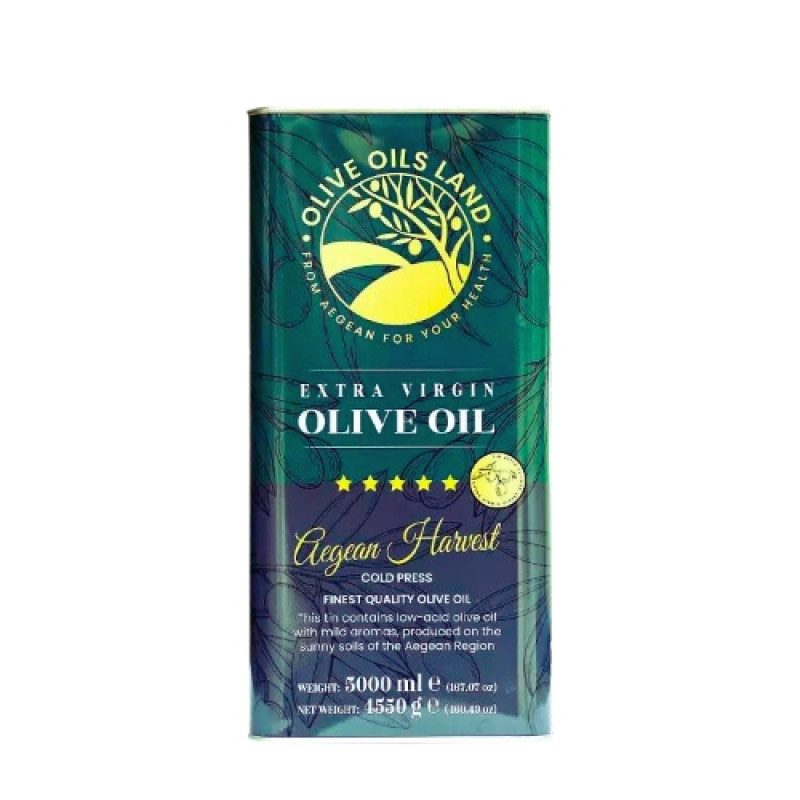 Olive Oils Land Extra Virgin Olive Oil 5000 ML (tin)