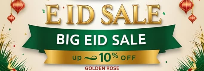 Eid ul Adha -Big Eid Sale - Golden Rose