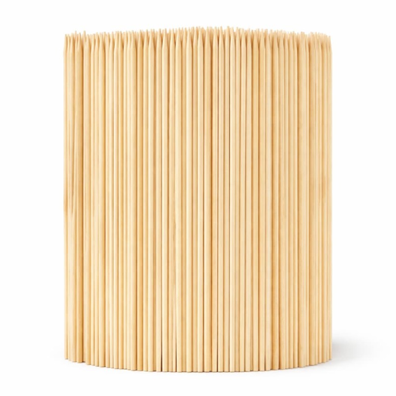 Bamboo BBQ Skewers 6 Inch 200pcs Kabab Grill Sticks
