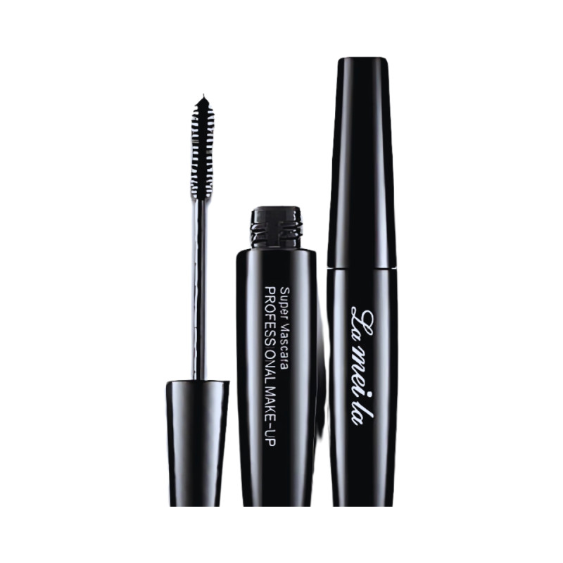 Lameila Super Waterproof Long Lasting Professional Make-Up Deep Black Mascara