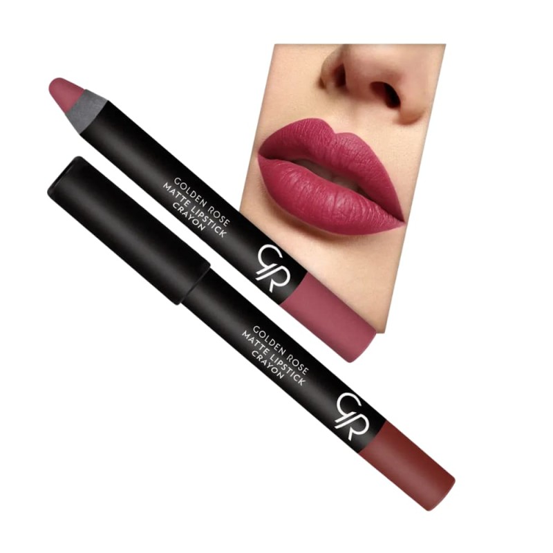 Golden Rose Matte Lipstick Crayon