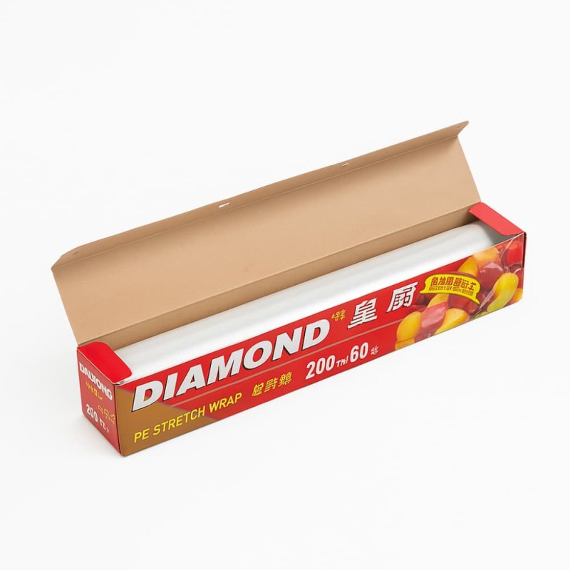 Diamond Plastic Stretch Wrap 200 sq ft