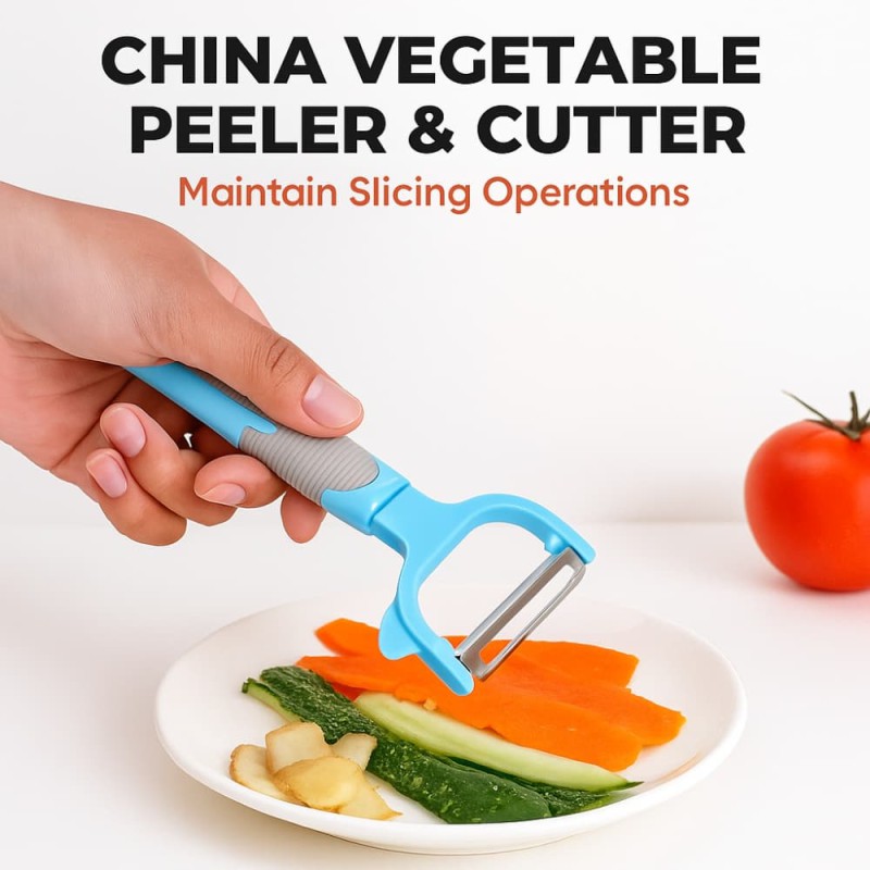 China Vegetable Peeler & Cutter – Multicolor Potato, Carrot Grater Kitchen Tool