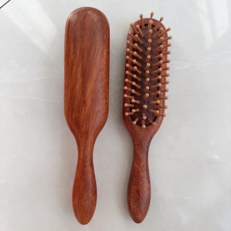 Sandalwood Massage Comb for Hair Fall & Detangling