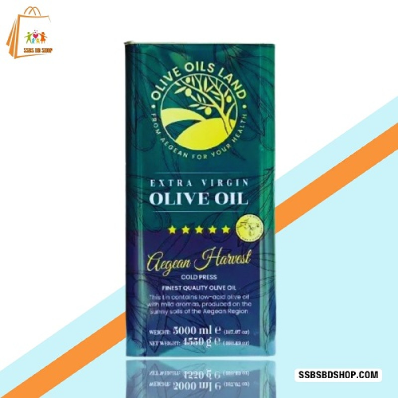 Olive Oils Land Extra Virgin Olive Oil 5000 ML (tin)