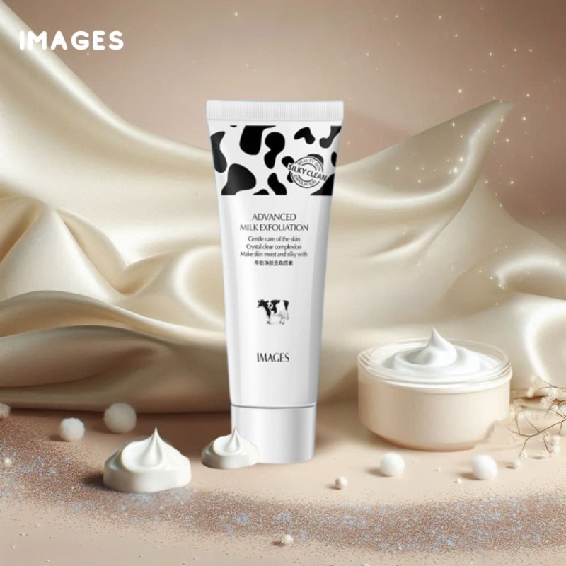 Images milk skin care cleaning gel Face Wash