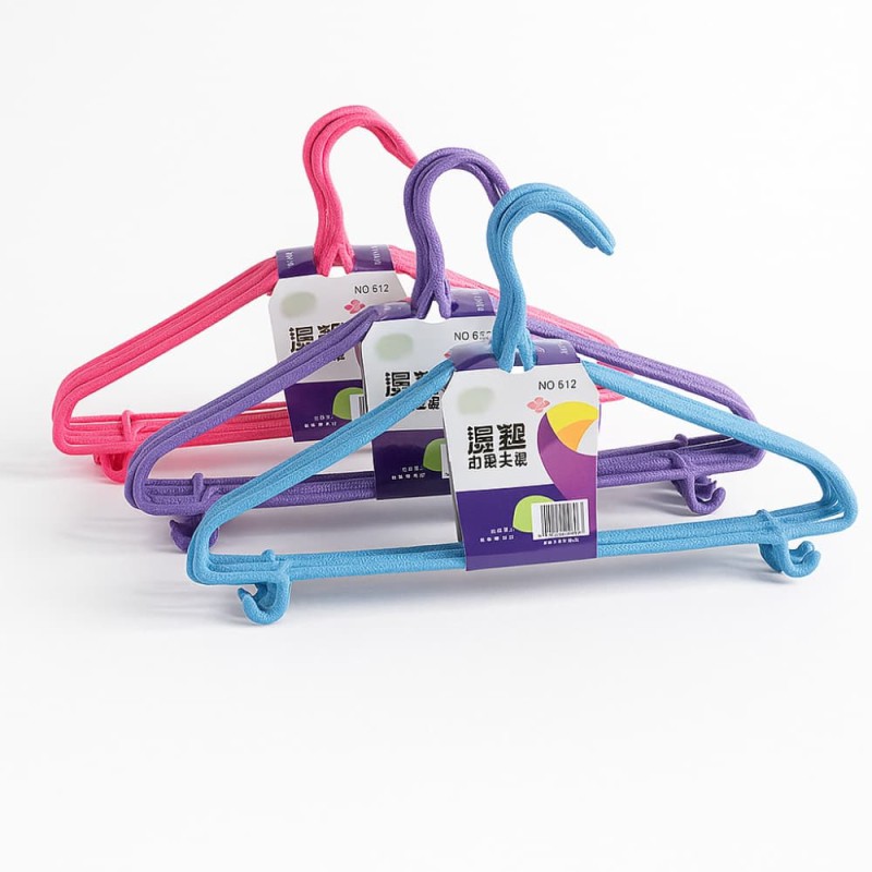 Fast Multi Color Wardrobe Clothes Hanger (10Pcs)