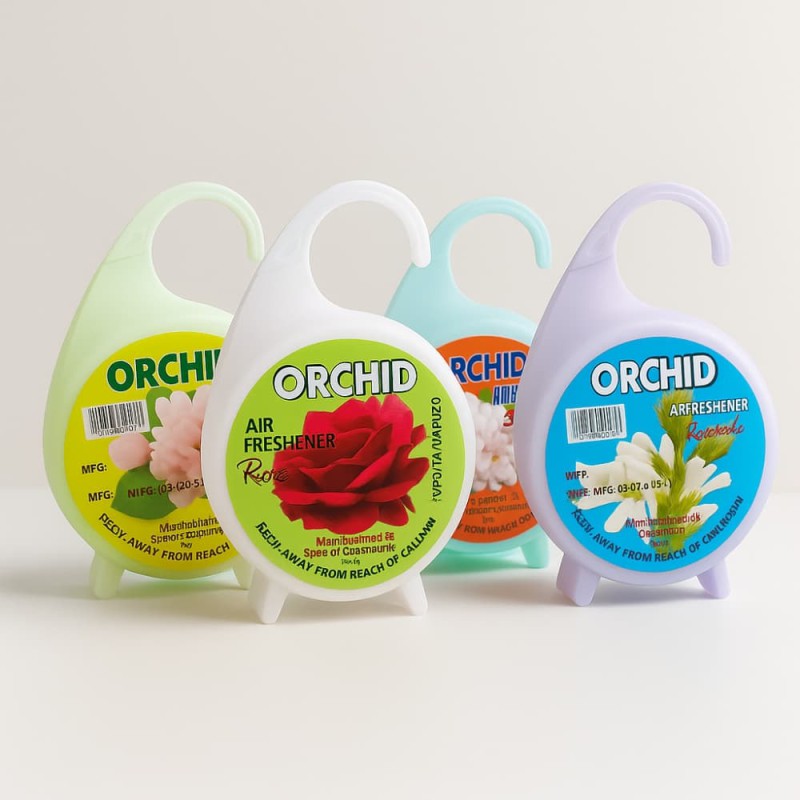 Orchid Natural Scented Bathroom Air Freshener
