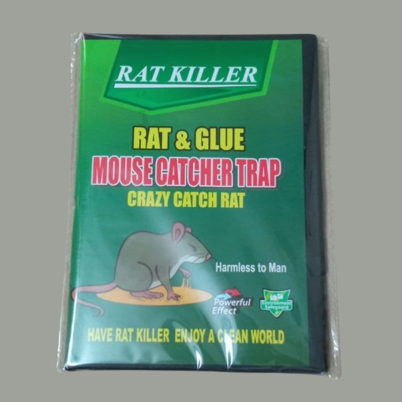 "Powerful Rat & Mouse Trap – Effective Glue Catcher for Ultimate Pest Control!"