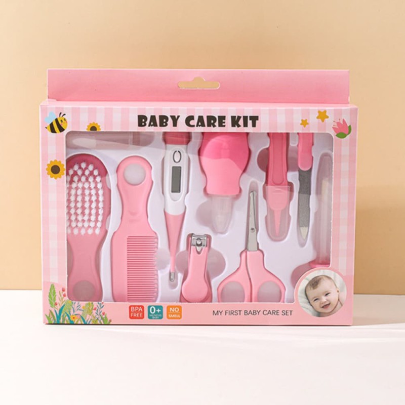 10-Piece Baby Health Care Grooming Kit for Newborns