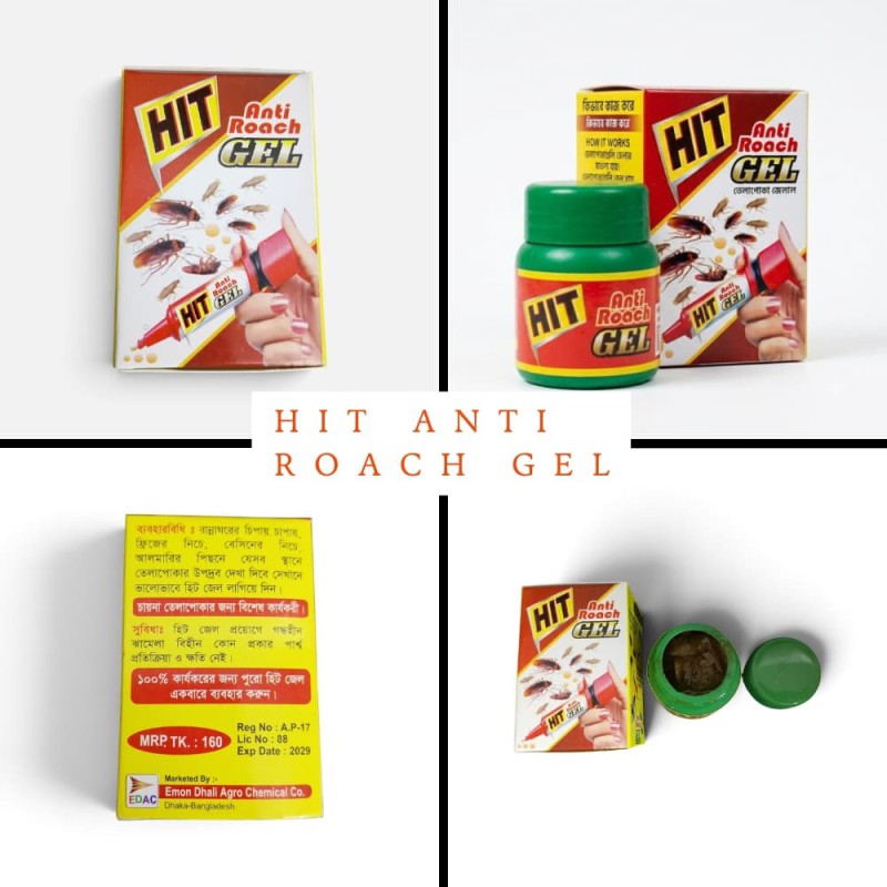 HIT Anti Roach Gel (40g Jar Pack)