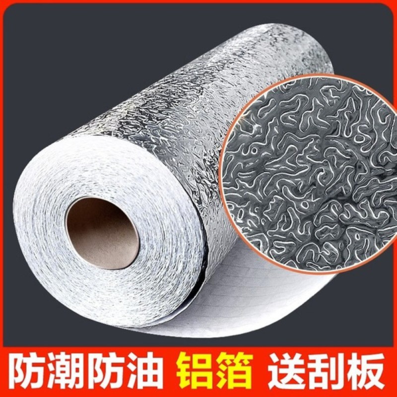 Heat-Resistant Aluminum Foil Kitchen Sticker – Oil-Proof & Waterproof