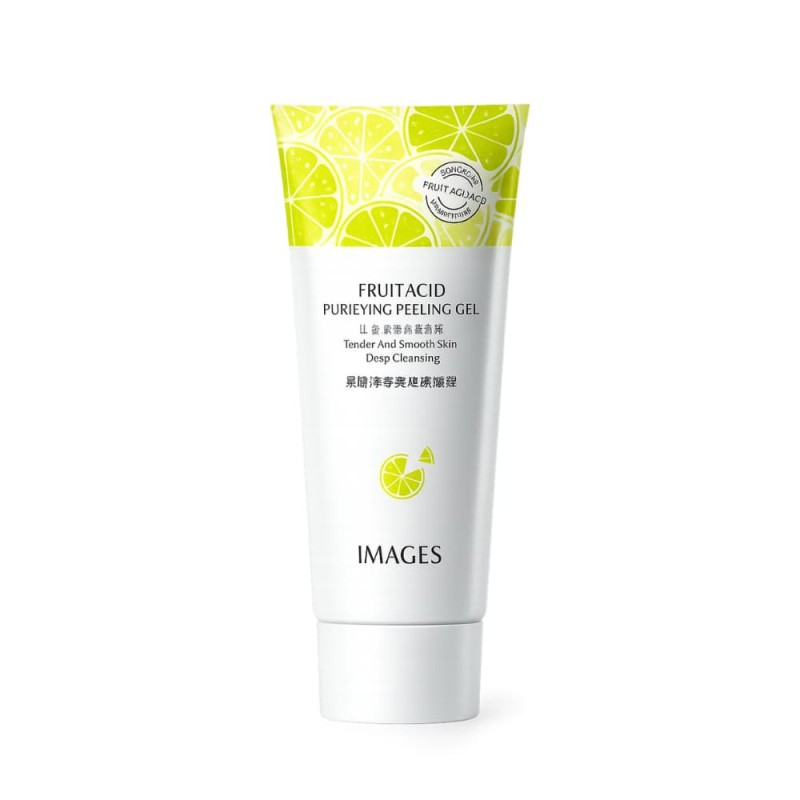IMAGES FRUIT ACID PURIFYING PEELING GEL TENDER AND SMOOTH SKIN DEEP CLEANSING Face Wash