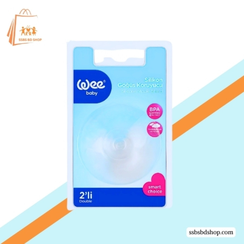 WEE BABY SILICONE NIPPLE SHIELD