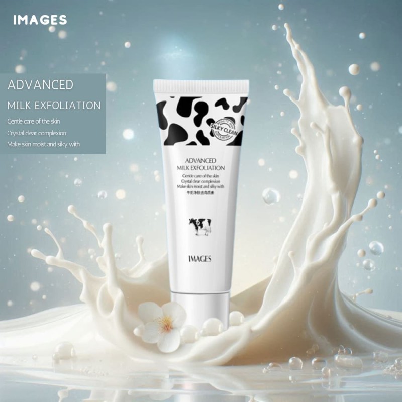 Images milk skin care cleaning gel Face Wash