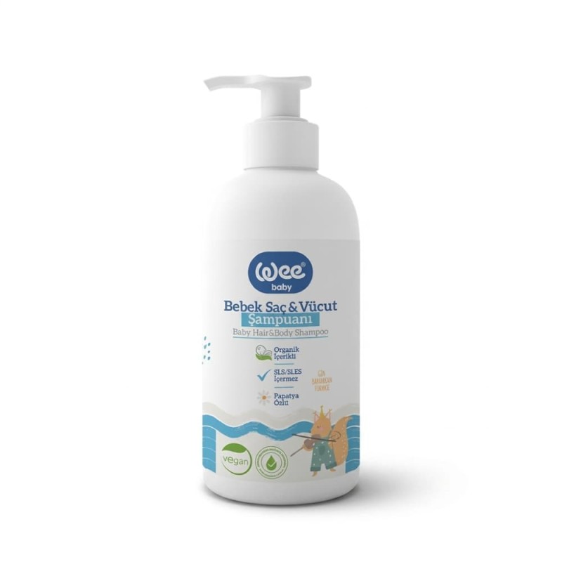 Wee Baby- Baby Hair & Body Shampoo 500 ML