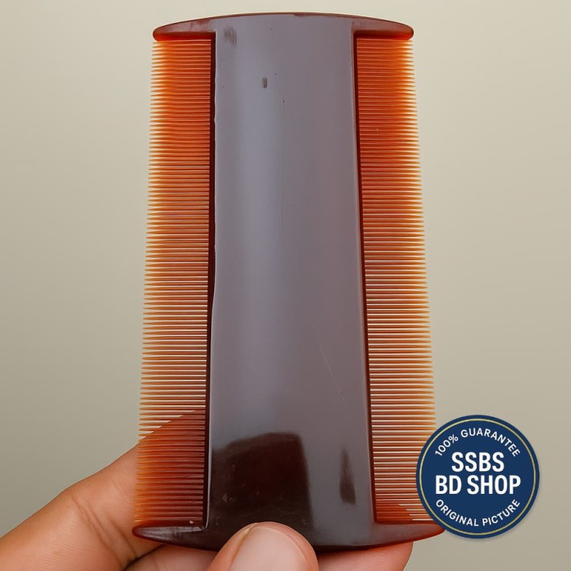 Indian Dual-Sided Hair Comb – Stylish & Anti-Lice Solution