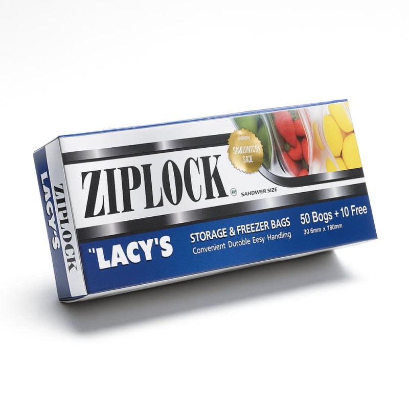 Lacy's Jumbo Storage & Freezer Zipbag
