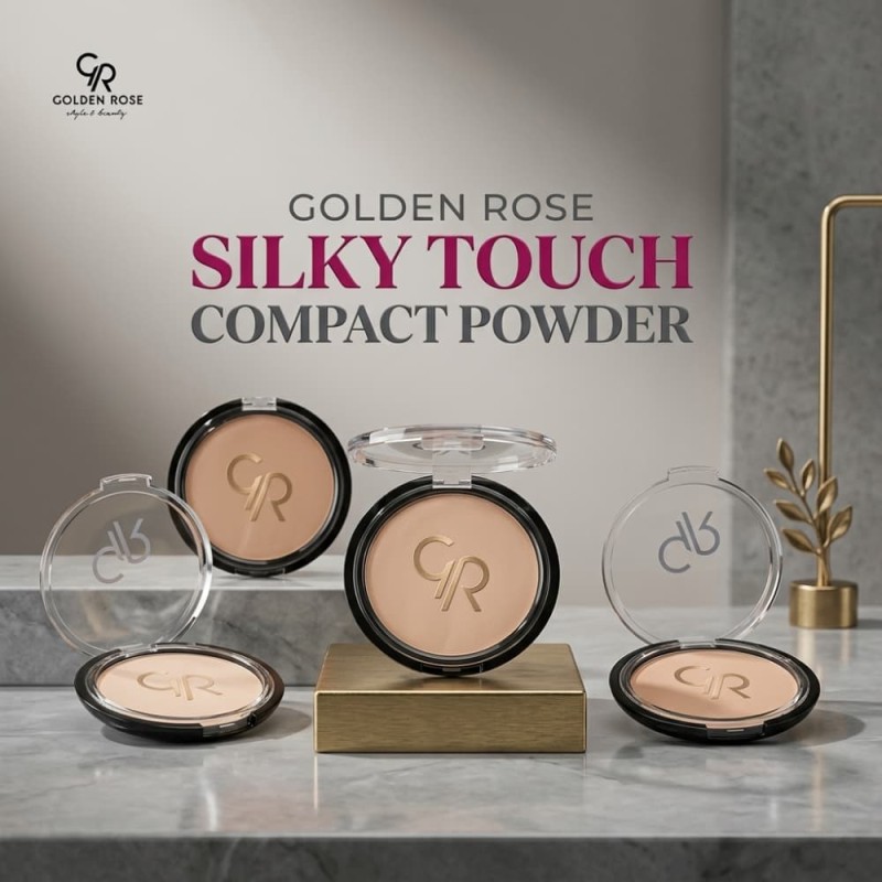 Golden Rose Silky Touch Compact Powder