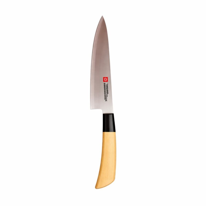 Heavy Duty 32cm Stainless Steel Kitchen Knife with Wooden Handle for Fruit & Vegetable