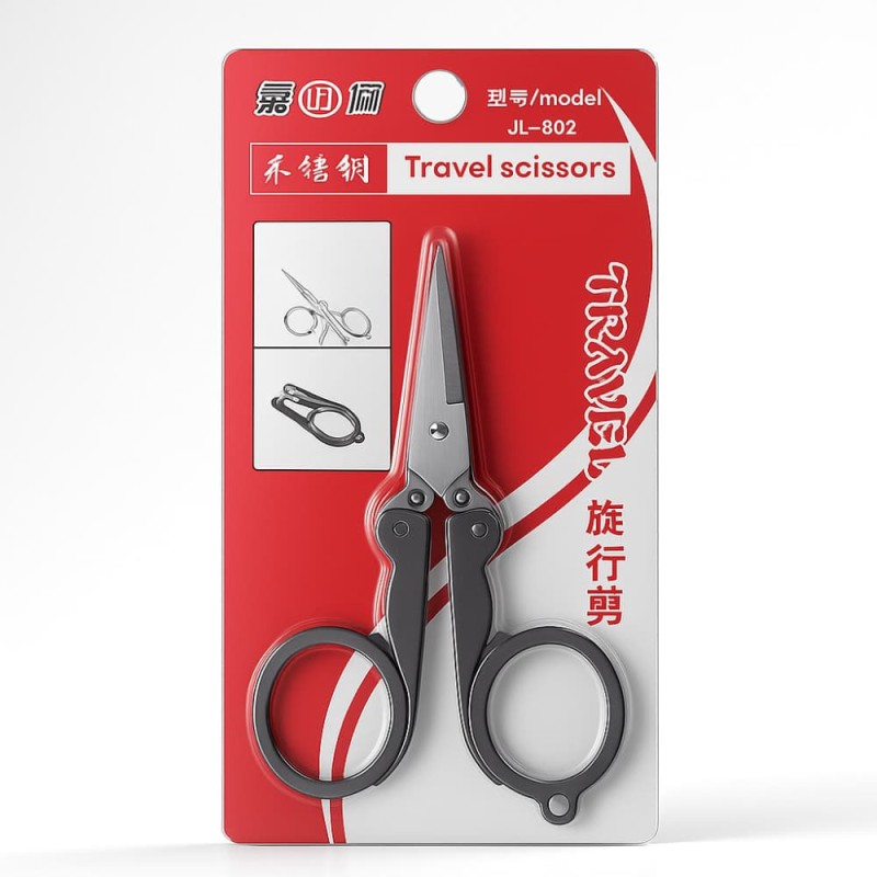 Portable Stainless Steel Pocket Scissor – Multi-Use Design