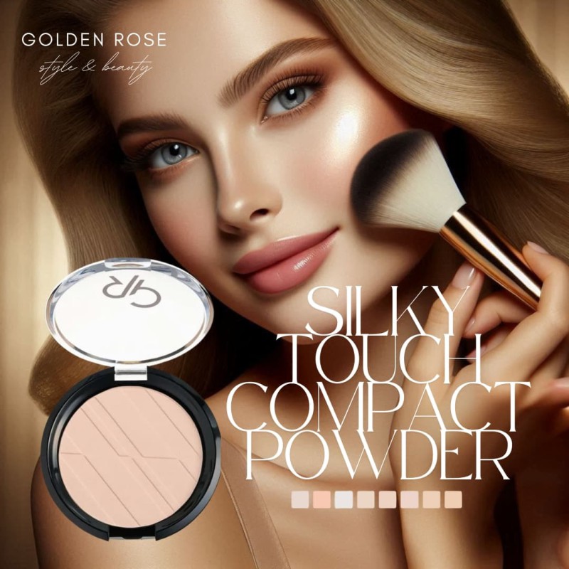 Golden Rose Silky Touch Compact Powder