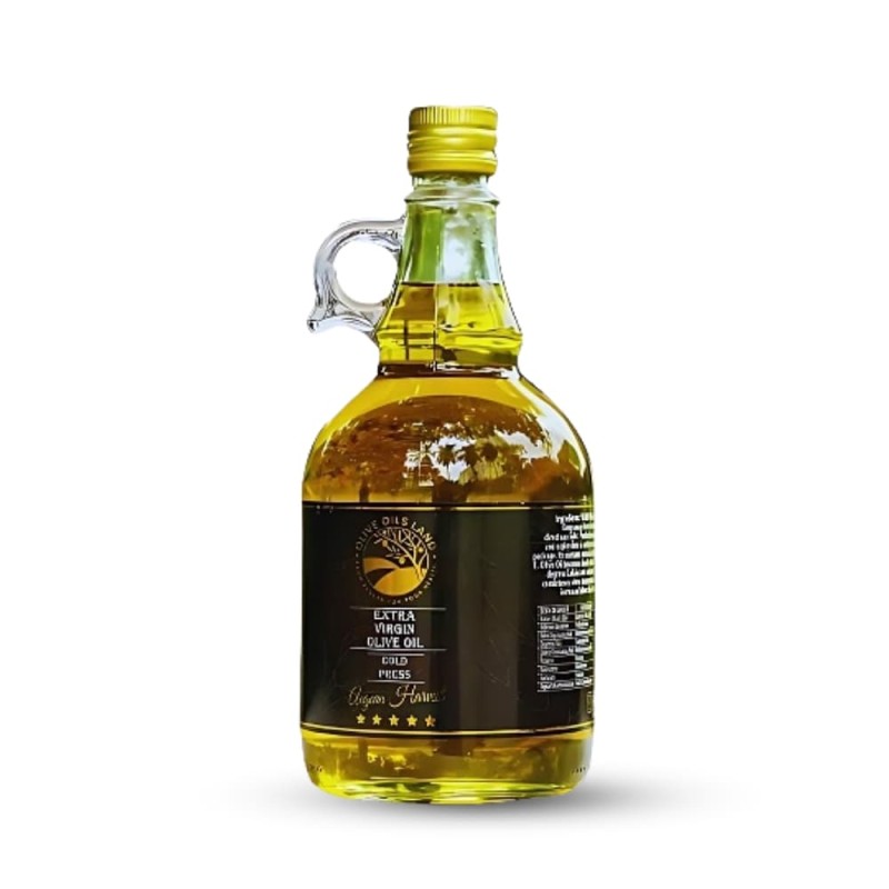 Olive Oils Land Extra Virgin Olive Oil 500 ML (Gallon Glass Bottle)