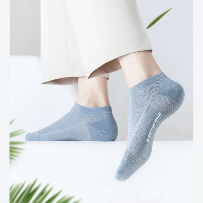 China Spring & Summer Mesh Cotton Socks Men's and Women's