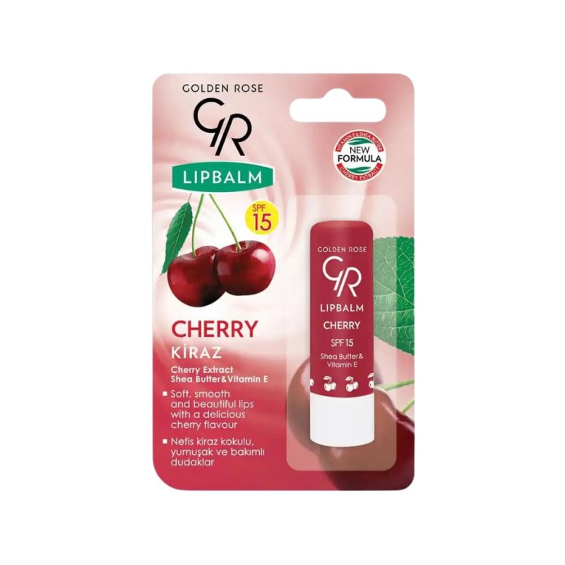 Golden Rose Lip Balm- Cherry